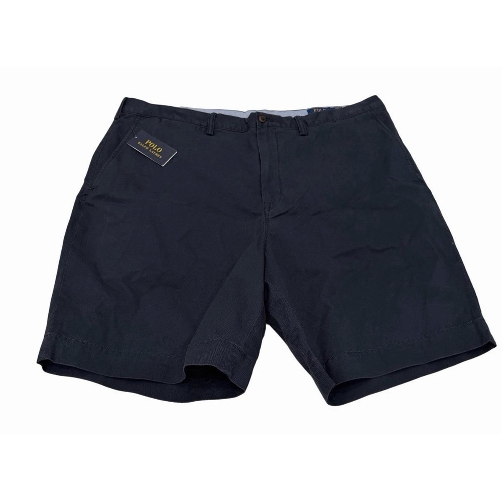 Polo Ralph Lauren Shorts Chino Stretch Classic Fit ‎ 9" Navy Size 40 NWT